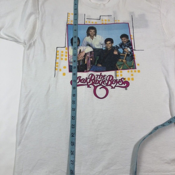 Vintage 80s Oak Ridge Boys Single Stitch USA Country Concert Tour T-Shirt M/L - Picture 7 of 8